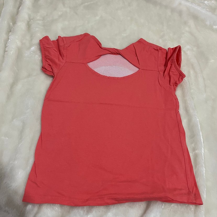 Kız Çocuk Pul İşlemeli Kısa Kollu Tişört - Görsel 2