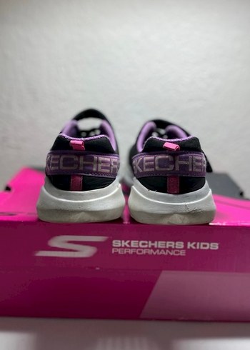 Kız Çocuk Siyah-Pembe Skechers Spor Ayakkabı - Görsel 2