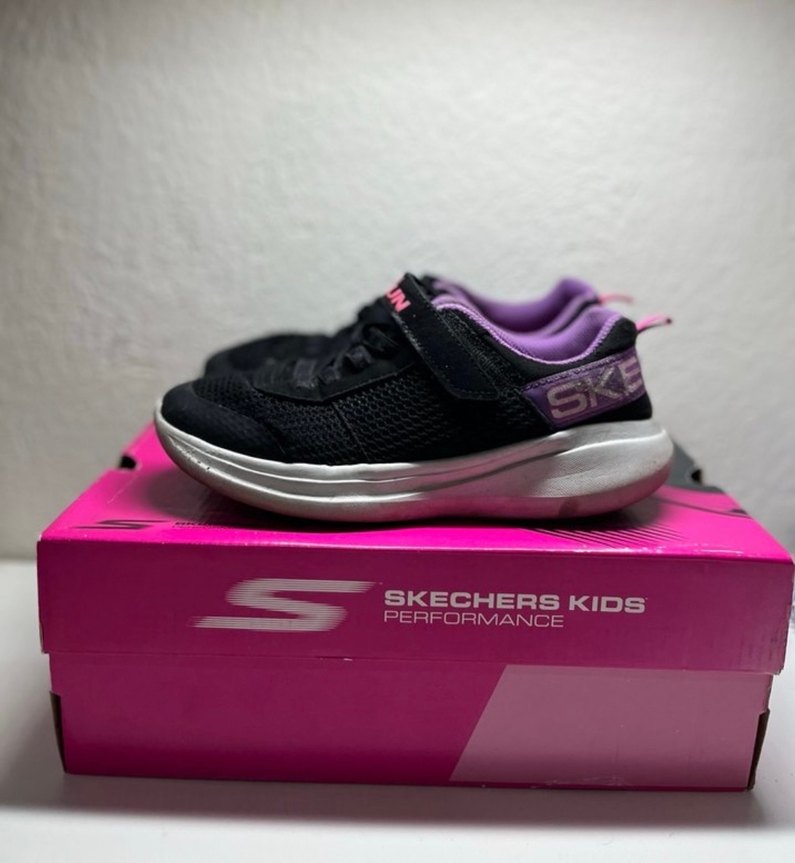 Kız Çocuk Siyah-Pembe Skechers Spor Ayakkabı - Görsel 3