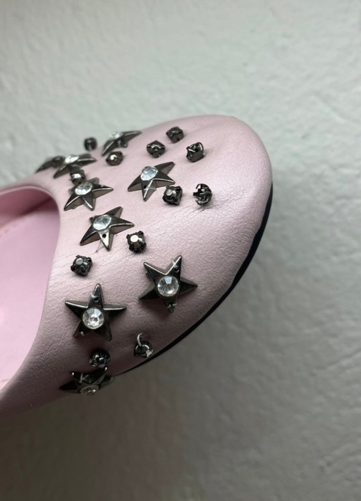 Pembe Boncuklu Kız Babet - Görsel 5