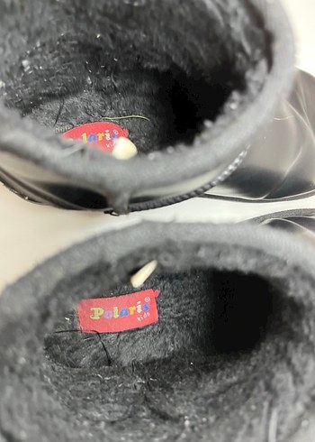 Siyah Deri Kız Çocuk Botu - Görsel 4