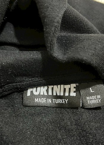 Siyah Fortnite Baskılı Sweatshirt - Görsel 2