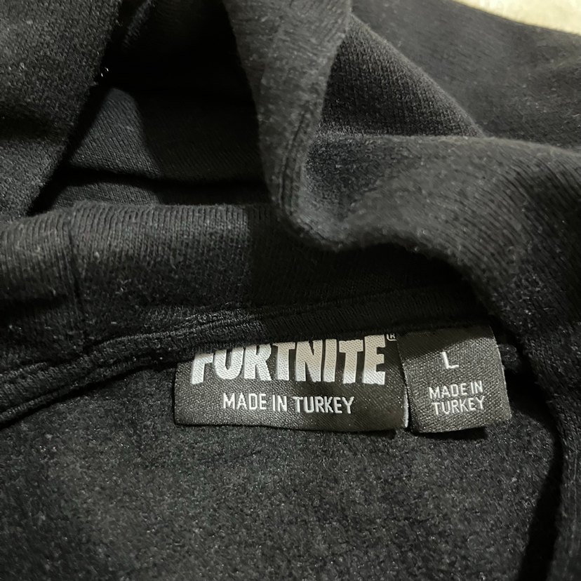 Siyah Fortnite Baskılı Sweatshirt - Görsel 2