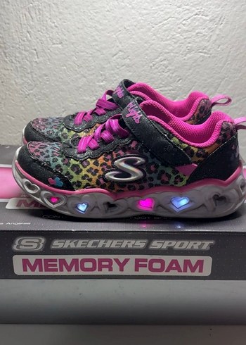 Kız Çocuk Skchers Tie-Dye Sneaker - Görsel 5