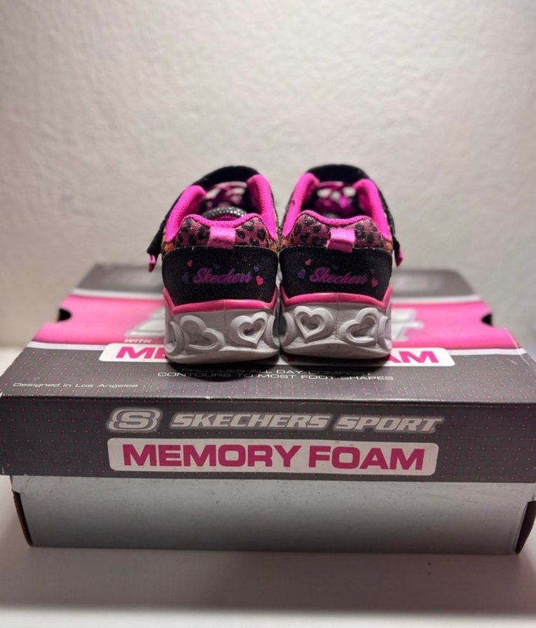 Kız Çocuk Skchers Tie-Dye Sneaker - Görsel 3