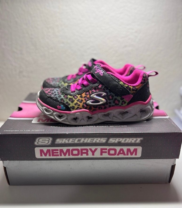 Kız Çocuk Skchers Tie-Dye Sneaker - Görsel 4