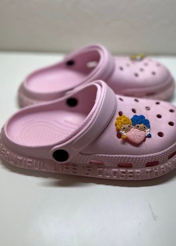 Pembe Baskılı Kız Çocuk Terliği - Görsel 2