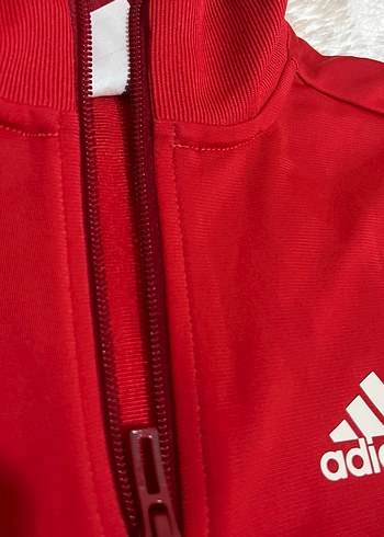 Çocuk Kırmızı Adidas Eşofman Takımı - Görsel 2