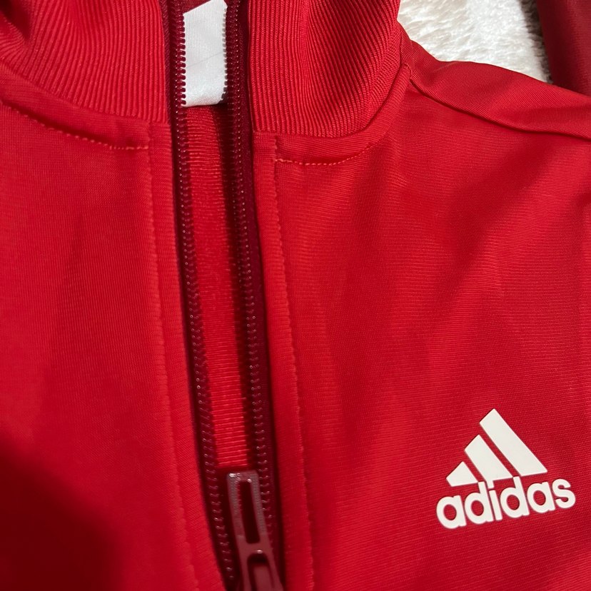 Çocuk Kırmızı Adidas Eşofman Takımı - Görsel 2