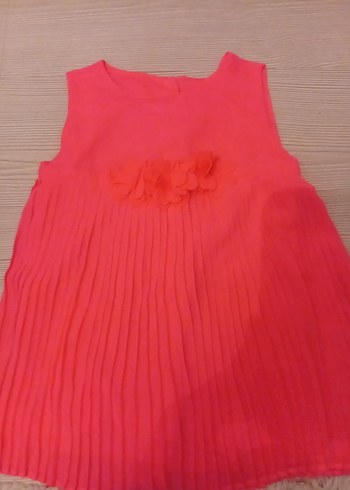 Piliseli Pembe Kız Elbisesi - Görsel 2