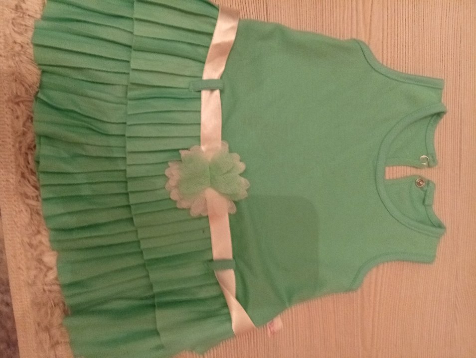 Piliseli Pembe Kız Elbisesi - Görsel 3