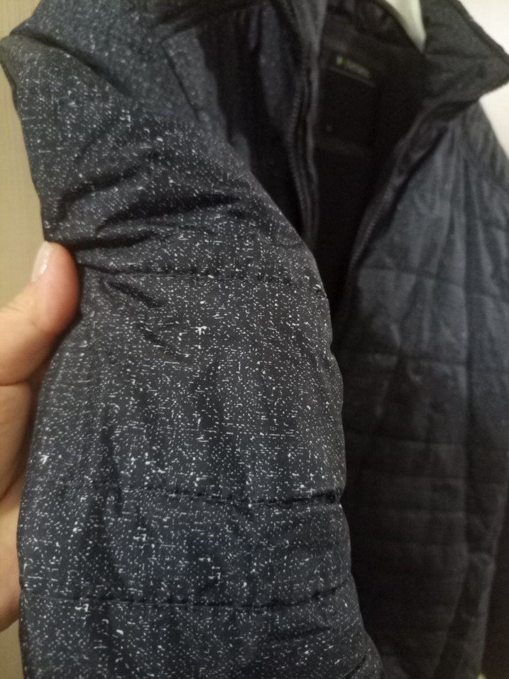 Erkek Gri Fermuarlı Midi Ceket - Görsel 3