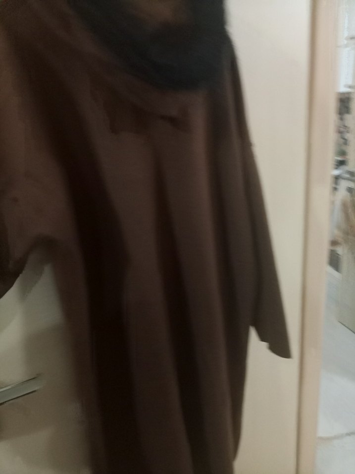 Kahverengi Kapüşonlu Fermuarlı Kadın Kaban - Görsel 2