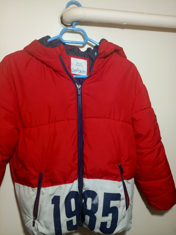 Erkek Çocuk Renkli Fermuarlı Mont - Görsel 2