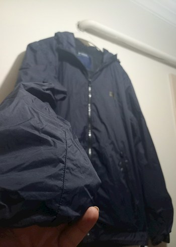 Erkek Lacivert Fermuarlı Rüzgarlık - Görsel 2