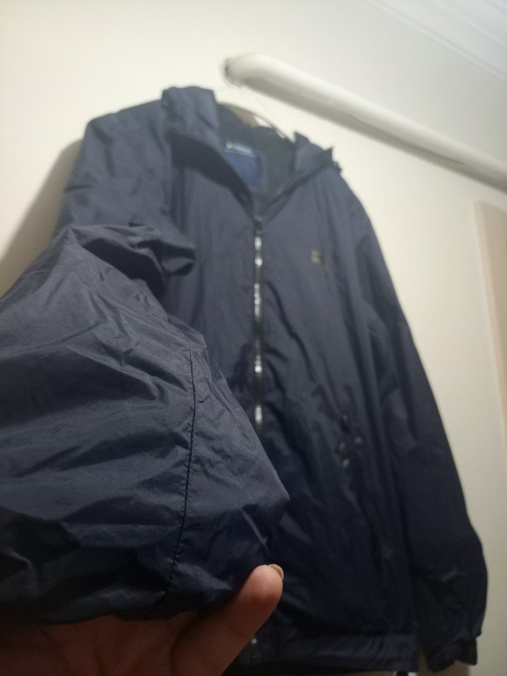 Erkek Lacivert Fermuarlı Rüzgarlık - Görsel 2