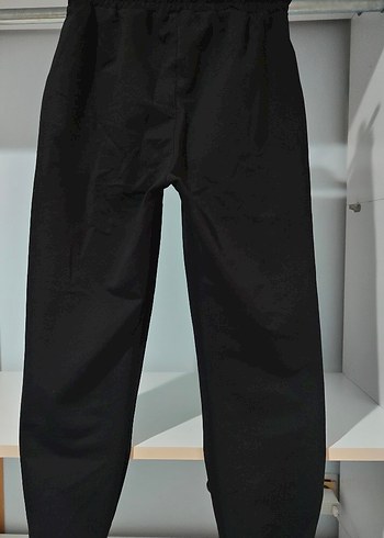 Siyah Rahat Kesim çocuk Eşofman Altı - Görsel 2