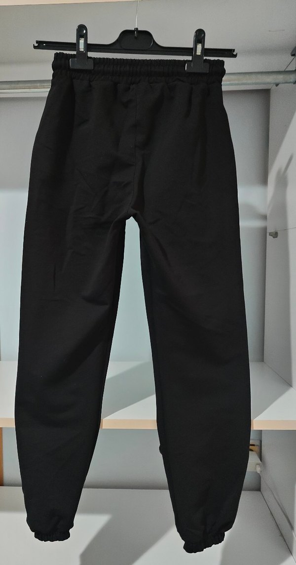 Siyah Rahat Kesim çocuk Eşofman Altı - Görsel 2