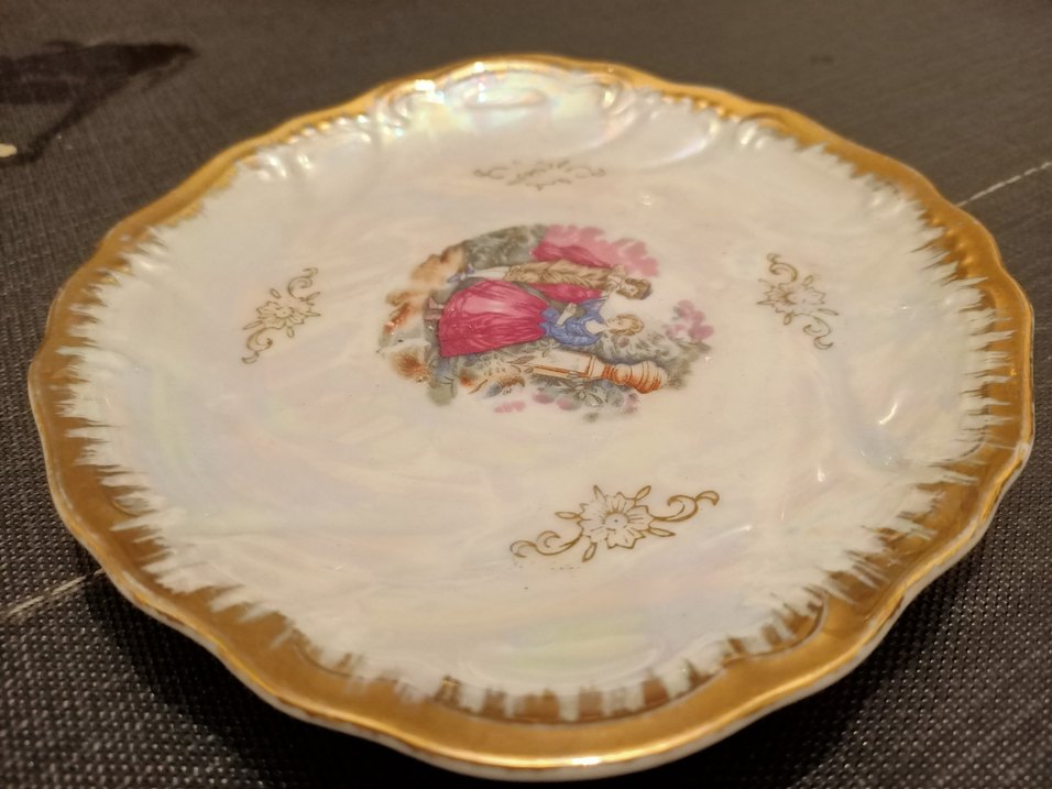 Beyaz Parlak Toz Tabak - Görsel 2