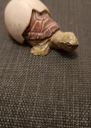 Pastel Bej Kaplumbağa Figürin - Görsel 2