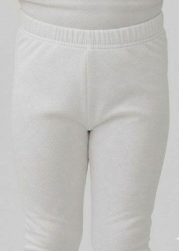 Beyaz Kız Çocuk Tayt - Görsel 6