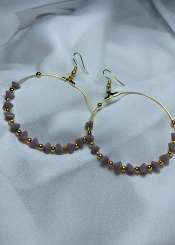 Altın Renkli Boncuklu Bohem Takı Seti - Görsel 4