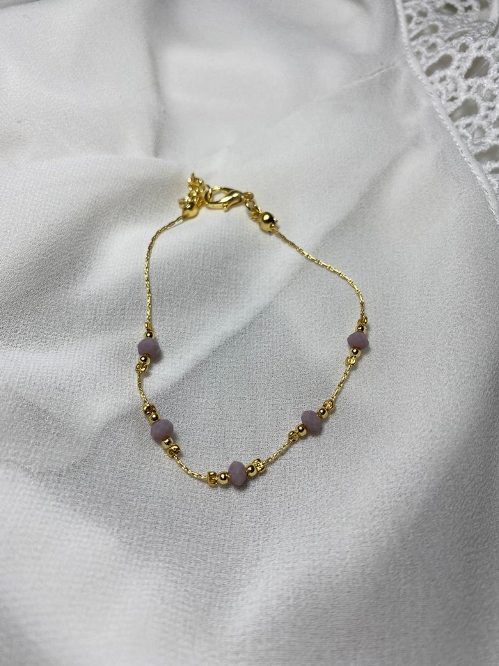 Altın Renkli Boncuklu Bohem Takı Seti - Görsel 2