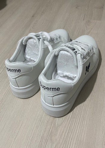 Beyaz Kadın Günlük Spor Ayakkabı - Görsel 2