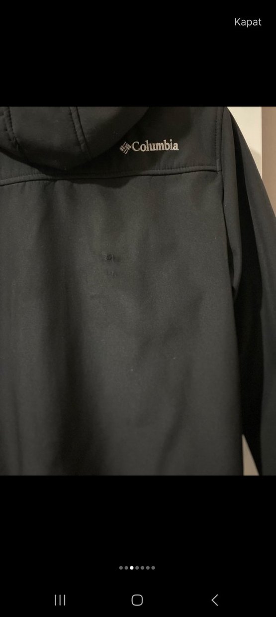 Columbia Siyah Fermuarlı Erkek Kayak Ceketi - Görsel 4