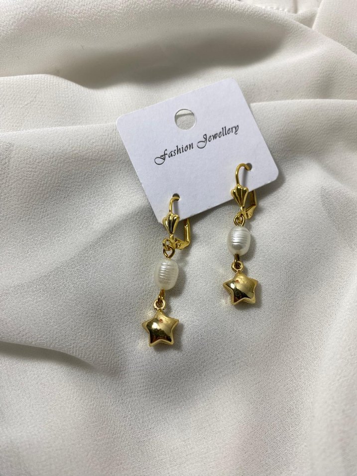 Boncuklu Altın Renkli Kadın Bileklik - Görsel 3