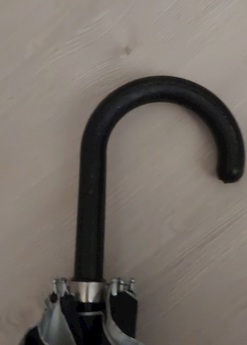 Siyah Kemerli Gotik Kadın Şemsiye - Görsel 3