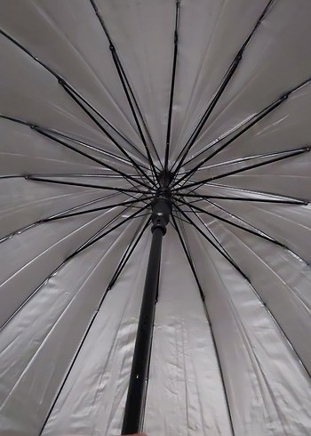 Siyah Kemerli Gotik Kadın Şemsiye - Görsel 4