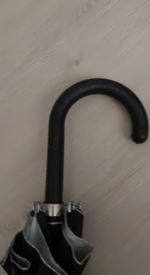 Siyah Kemerli Gotik Kadın Şemsiye - Görsel 3