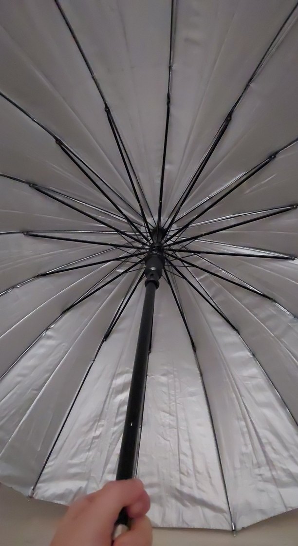 Siyah Kemerli Gotik Kadın Şemsiye - Görsel 4