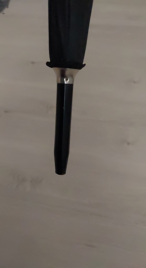 Siyah Kemerli Gotik Kadın Şemsiye - Görsel 2