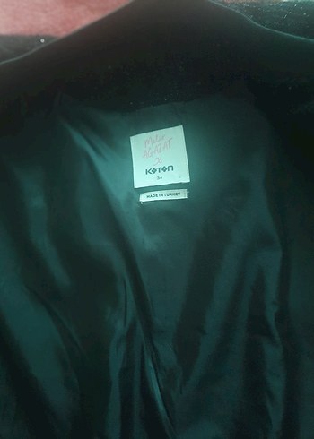 Siyah Pullu Kadın Bomber Ceket - Görsel 6