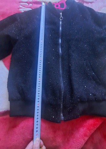 Siyah Pullu Kadın Bomber Ceket - Görsel 4