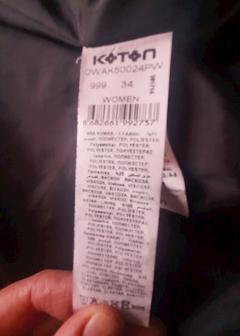 Siyah Pullu Kadın Bomber Ceket - Görsel 5