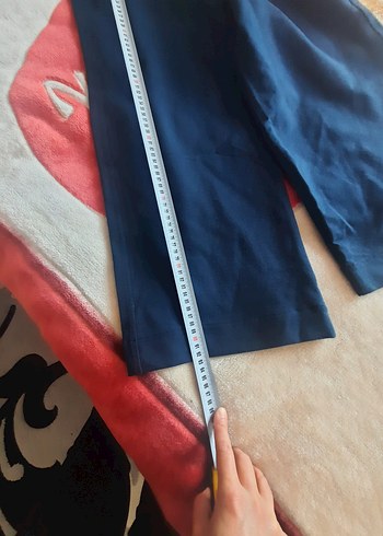 Mavi Denim Midi Kadın Kumaş Pantolon - Görsel 4