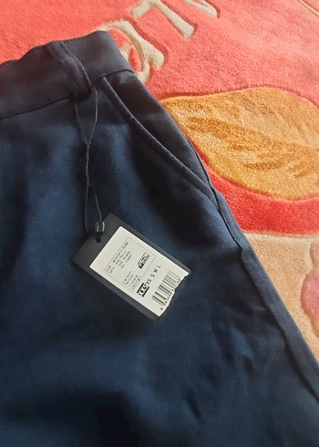 Mavi Denim Midi Kadın Kumaş Pantolon - Görsel 7