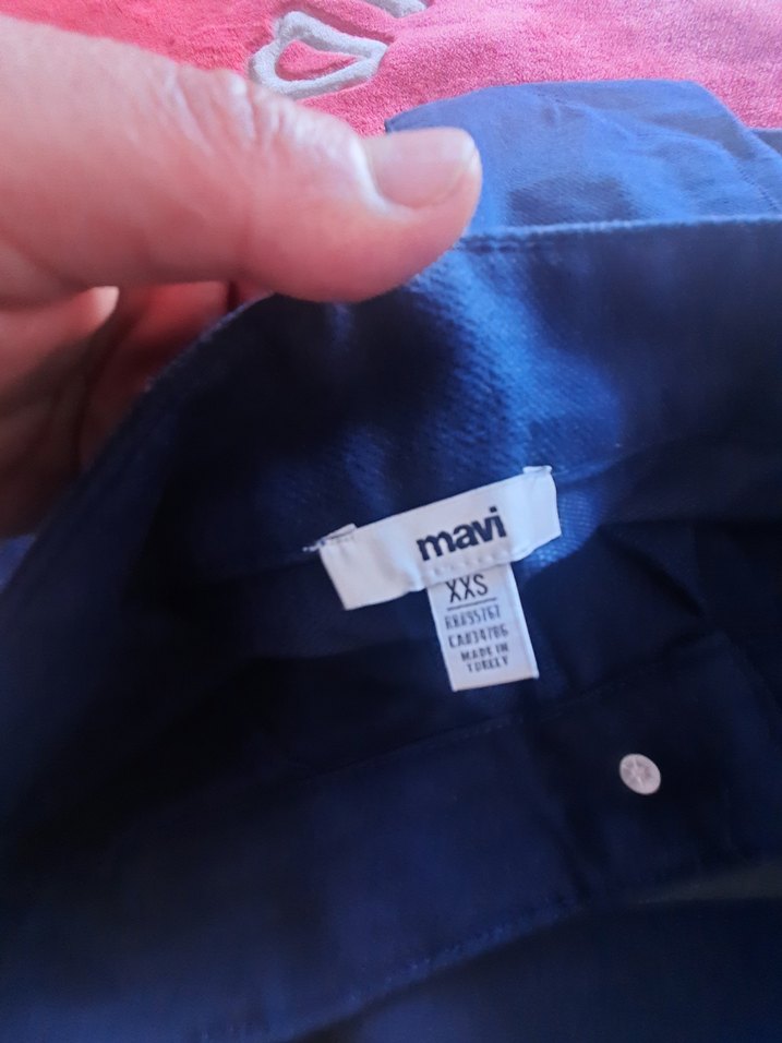 Mavi Denim Midi Kadın Kumaş Pantolon - Görsel 5