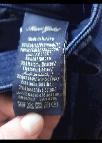 Kadın Koyu Mavi Serenay modeli 25 beden - Görsel 7