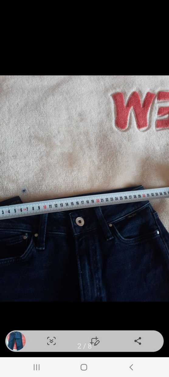 Kadın Koyu Mavi Serenay modeli 25 beden - Görsel 3