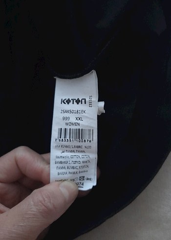 Koton cebi detaylı tişört - Görsel 4