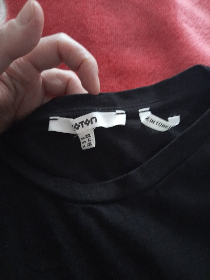 Koton cebi detaylı tişört - Görsel 3