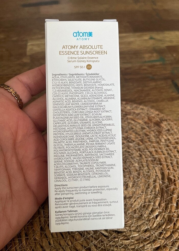 Kore kozmetik güneş kremi - Görsel 2