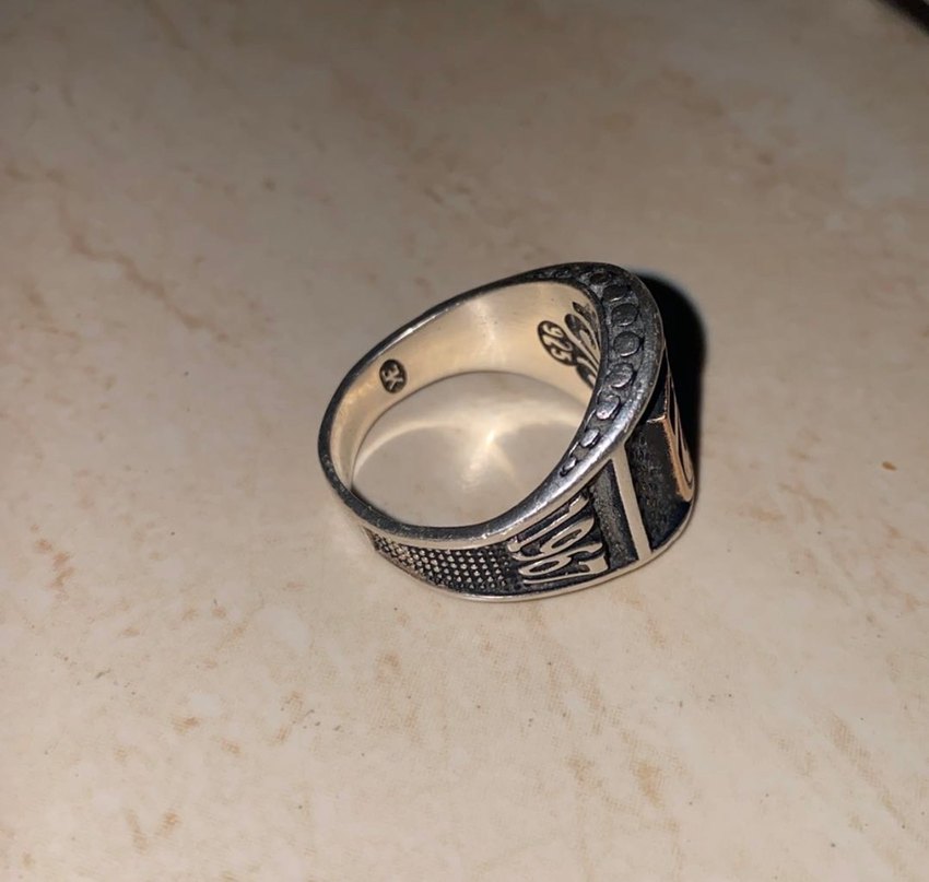 Gümüş Trabzonspor yüzüğü orjinal - Görsel 3