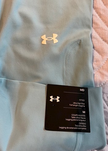 Turkuaz Kadın Spor Tayt Under Armour - Görsel 3