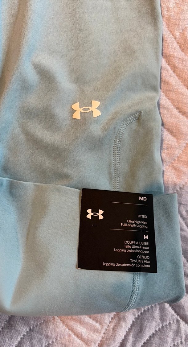 Turkuaz Kadın Spor Tayt Under Armour - Görsel 3