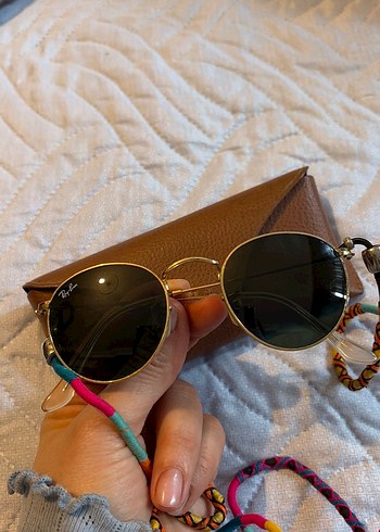 Boncuklu Çok Renkli Bohem Güneş Gözlüğü - Görsel 3